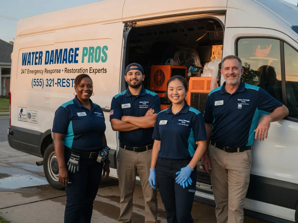 Water Damage Restoration company in Holabird, SD